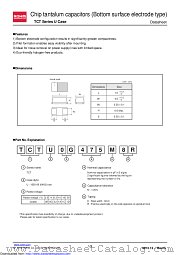 TCTU1C474M8R datasheet pdf ROHM