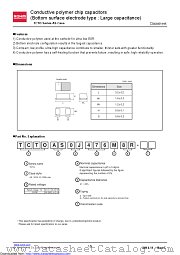 TCTOAS0J107M8R-ZW datasheet pdf ROHM