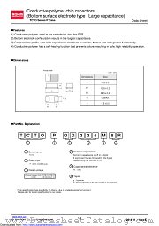 TCTOP0E107M8R datasheet pdf ROHM
