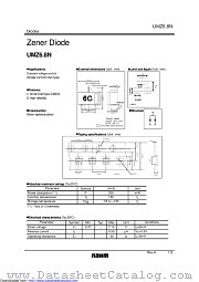 UMZ6.8NT106 datasheet pdf ROHM