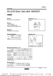 US6M1 datasheet pdf ROHM