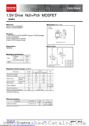 US6M11 datasheet pdf ROHM