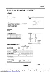US6M2TR datasheet pdf ROHM