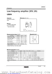 US6X4TR datasheet pdf ROHM
