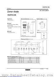 VDZFH3.6B datasheet pdf ROHM