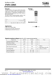 FMN-1206S datasheet pdf Sanken