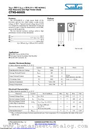 CTNS-6603S datasheet pdf Sanken