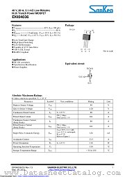 EKI04036 datasheet pdf Sanken