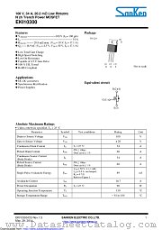 EKI10300 datasheet pdf Sanken