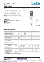 FMCA-22065 datasheet pdf Sanken