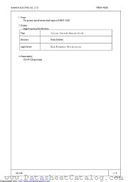 FMEN-420B datasheet pdf Sanken