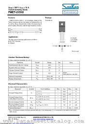 FMET-21510 datasheet pdf Sanken
