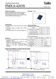 FMXA-4203S datasheet pdf Sanken