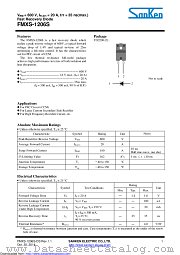FMXS-1206S datasheet pdf Sanken