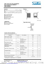 GKI10526 datasheet pdf Sanken