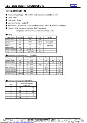 SECU1205C-S datasheet pdf Sanken