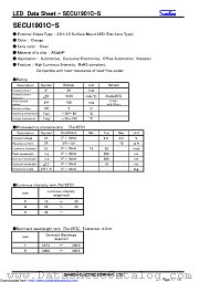 SECU1901C-S datasheet pdf Sanken