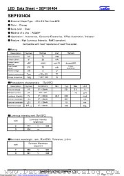 SEP191404 datasheet pdf Sanken