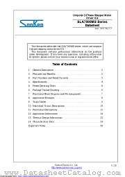 SLA7082MS datasheet pdf Sanken