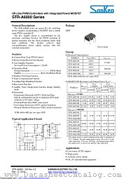 STR-A6053M datasheet pdf Sanken