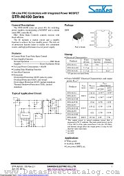 STR-A6151M datasheet pdf Sanken