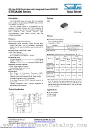 STR3A455 datasheet pdf Sanken