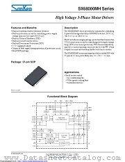 SX68002MH datasheet pdf Sanken
