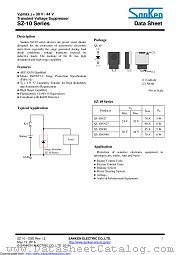 SZ-10N27 datasheet pdf Sanken