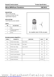 2SC3012-N datasheet pdf Savantic