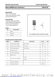 2SC5439 datasheet pdf Savantic
