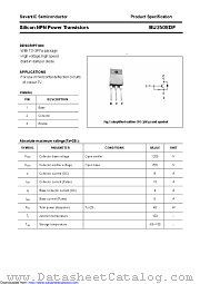 BU2508DF-1200V datasheet pdf Savantic