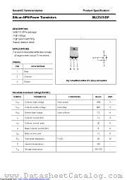 BU2525DF datasheet pdf Savantic