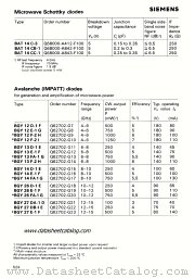BGY26FA-1G datasheet pdf Siemens