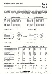 BCW77-16 datasheet pdf Siemens
