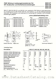 BDX28-6 datasheet pdf Siemens