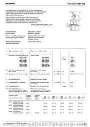 BStF25100 datasheet pdf Siemens
