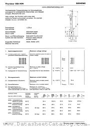 BStH0446 datasheet pdf Siemens