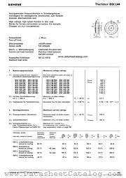 BStL4440k datasheet pdf Siemens