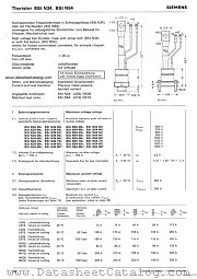 BStN5460k datasheet pdf Siemens