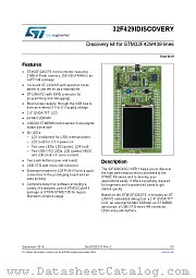 STM32F429I-DISCO datasheet pdf ST Microelectronics