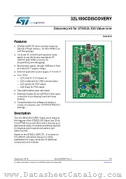 STM32L100C-DISCO datasheet pdf ST Microelectronics