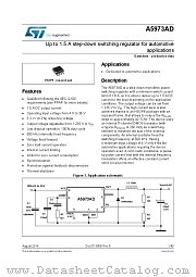 A5973AD datasheet pdf ST Microelectronics