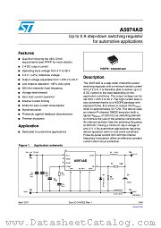 A5974ADTR datasheet pdf ST Microelectronics
