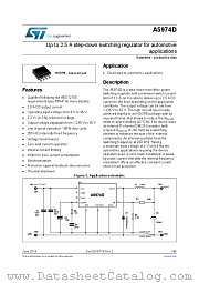 A5974D datasheet pdf ST Microelectronics