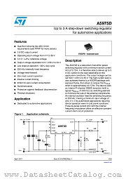 A5975DTR datasheet pdf ST Microelectronics