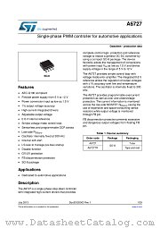 A6727TR datasheet pdf ST Microelectronics