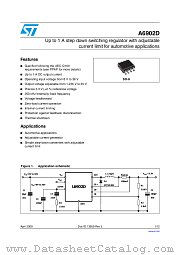 A6902D datasheet pdf ST Microelectronics
