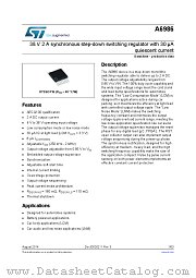 A6986TR datasheet pdf ST Microelectronics