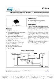 A7985A datasheet pdf ST Microelectronics