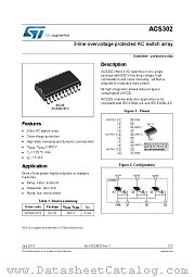 ACS302-6T3 datasheet pdf ST Microelectronics